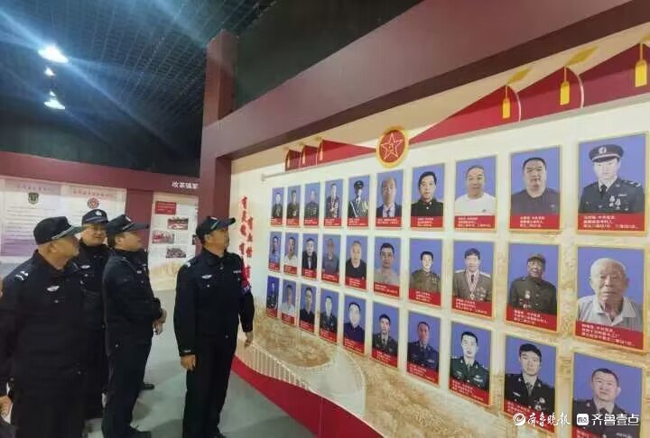循红色足迹 铭初心使命｜东阿公安走进红色文化展览馆